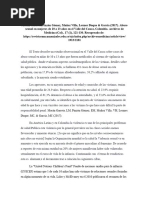 Reseña de Articulo Cientifico Acerca de Abuso Sexual Infantil A Niñas y Adolescentes Por Morran y Garreta