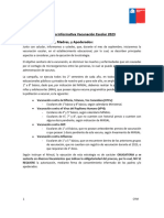 Carta Vacunación Escolar Apoderados 2023