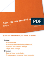 Lecture 5 Mix Proportioning