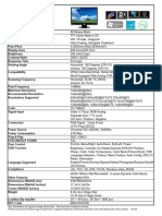 917Sw Spec Sheet