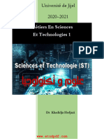 Les Métiers en Sciences Et Technologies 1