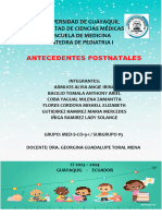 Antecedentes Postnatales Pediatria G Subgrupo 3