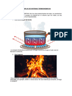 Ejemplos de Sistemas Termodinàmicos