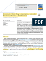 Yeganeh Et Al - Determinants of Climate Change Policy Adoption