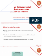 Estudios Transversales y Cohortes