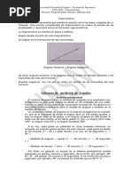 Trigonometría - Sistemas de Medicion de Angulos