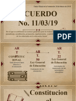 Acuerdo 11.03.19