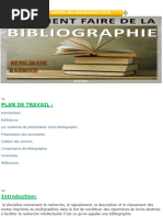 La Bibliographie.