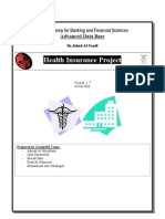 Health Insurance Study DB Project