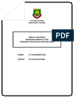 Kertas Cadangan Karnival Stem Peringkat Sekolah 2023