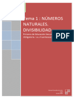 01 - Tema - 1 - 1 Números Naturales Divisibilidad