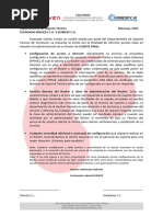 Terminos para Acceso A Administración de Router Cliente Final - Tecnoven Services