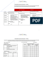 Gr7 Integrated Science Unit 1 Assessment Rubric