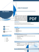 Job Etudiant