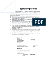 Caso Practico Ejercicio Gao, Gaf y Gat