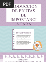 Producción de Frutas DE Importanci A para Guatemala