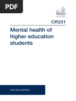 Mental Health of Higher Education Students (Cr231)