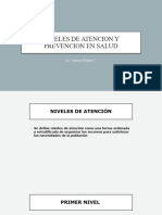 2.niveles de Atencion y Prevencion en Salud