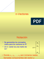 Clase 10. N-Vectores