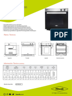 Horno Masala Mixto Haceb Inox 60cm Ficha Tecnica