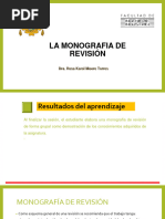 La Monografia de Revisión