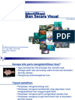 Pengenalan Identifikasi Ikan Secara Visual