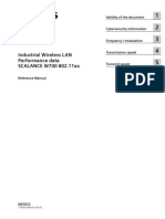 NW - W700ax-RadioInterface - 76 - en-US - SIMATIC NET Industrial Wireless LAN Performance Data SCALANCE W700 802.11ax