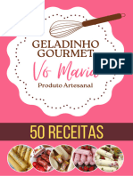 50 Receitas em Ebook de Geladinho Gourmet