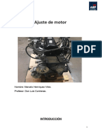 Informe de Ajuste de Motor