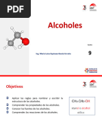 Sesión 9. Alcoholes