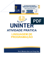 Atividade Prática - Linguagem de Programação