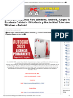 PC Software Oficial - Descargar AutoCAD 2021 (Ultima Version) ?licencia Permanente? (Español - Ingles) 64 Bits Full