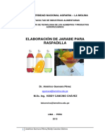 Separata Jarabe de Fruta Concentrado para Raspadilla