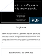 E#3. - Consecuencias Psicológicas de La Muerte de Un Ser Querido