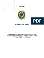 Matriz de Indicadores - Mcidades