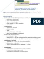 Criterios de Admision para Pacientes No Oncolgicos en Cuidado Paliativo