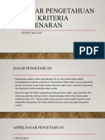 4142d Materi 4 5 Filsafat Dasar Pengetahuan Dan Kriteria Kebenaran