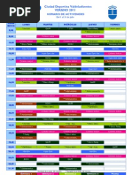 Horario Valdelasfuentes