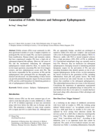 Generation of Febrile Seizures and Subsequent Epileptogenesis