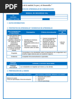 Sesion 4to Prim Comunicación Manual de Seguridad Vial