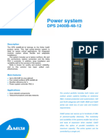 Power System: DPS 2400B-48-12