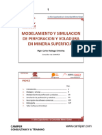 Modelamiento Y Simulacion de Perforacion Y Voladura en Mineria Superficial