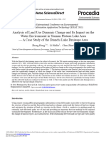 Analysis of Land Use Dynamic Change and Its Impact