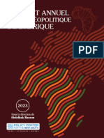 Rappot Annuel Sur La Géopolitique de L'afrique 202 - 230925 - 231941