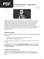 Cervical Spine X-Ray Interpretation OSCE Guide