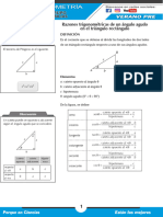Trigonometría - Ciclo Verano