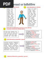 Gerunds and Infinitives 3pages Grammar Guides 74106