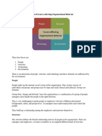 Determinants of OB