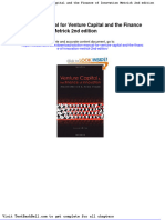 Solution Manual For Venture Capital and The Finance of Innovation Metrick 2nd Edition Full Download