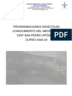 Programacion Conocimiento Del Medio 3o